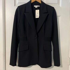 NWT Good American Bonded Blazer -Small